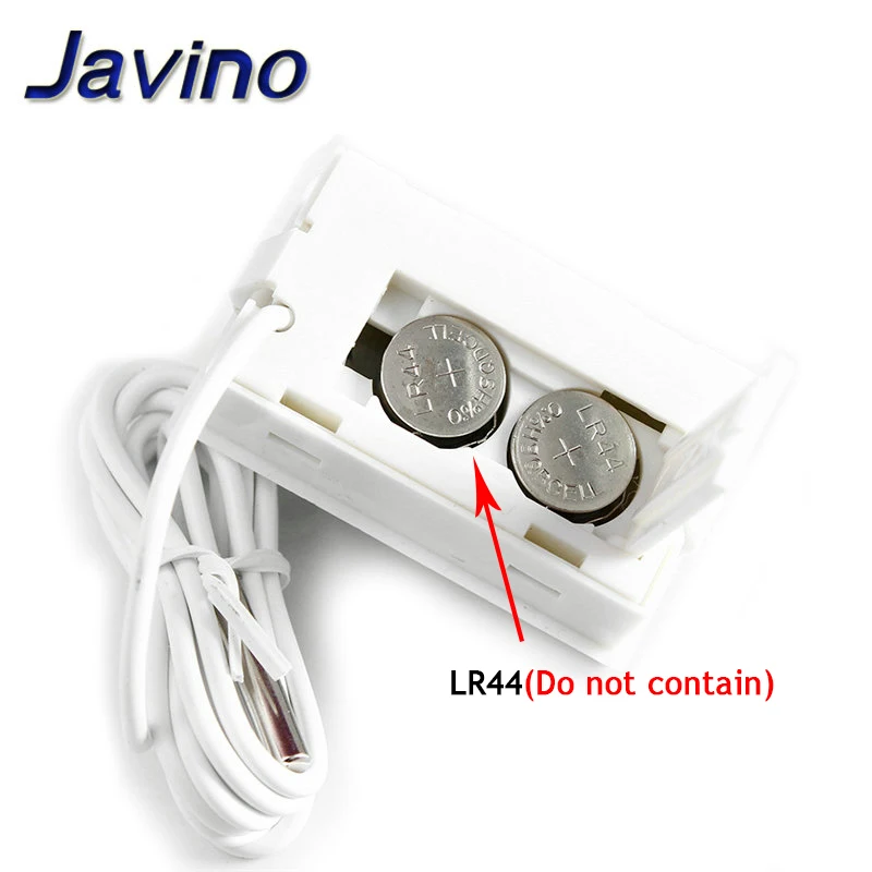 Mini Màn Hình Kỹ Thuật Số LCD Nhiệt Kế Sử Dụng Cho Tủ Đông Nhiệt Độ-50-110 ℃ Nhiệt Kế Tủ Lạnh Trong Nhà Và Ngoài Trời Chống Nước Đầu Dò