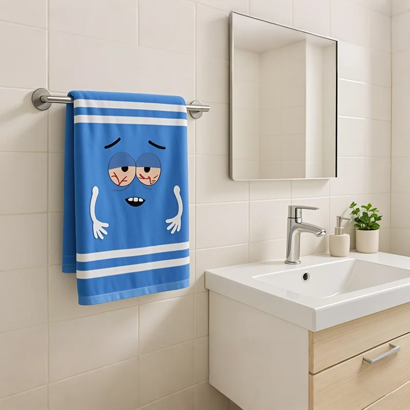 Toalla de mano con dibujos animados, paño para platos tejido de poliéster de secado rápido, toalla oblonga súper suave con temática de fantasía para cocina y baño