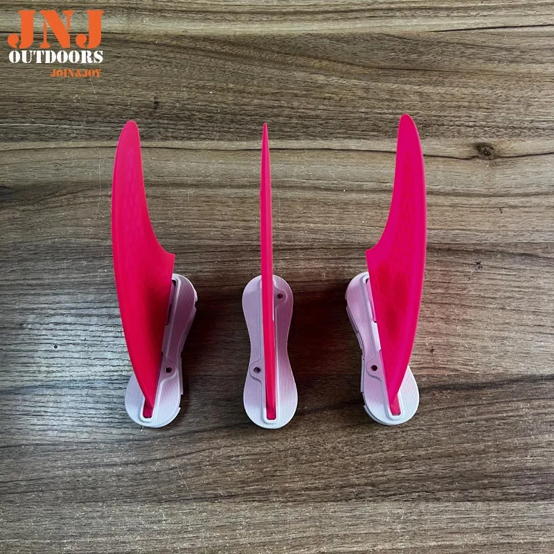 JNJ FCS II Pink Surfboard Fins Mf Medium G5 Large G7 Thruster Made Of Fiberglass And Honeycomb