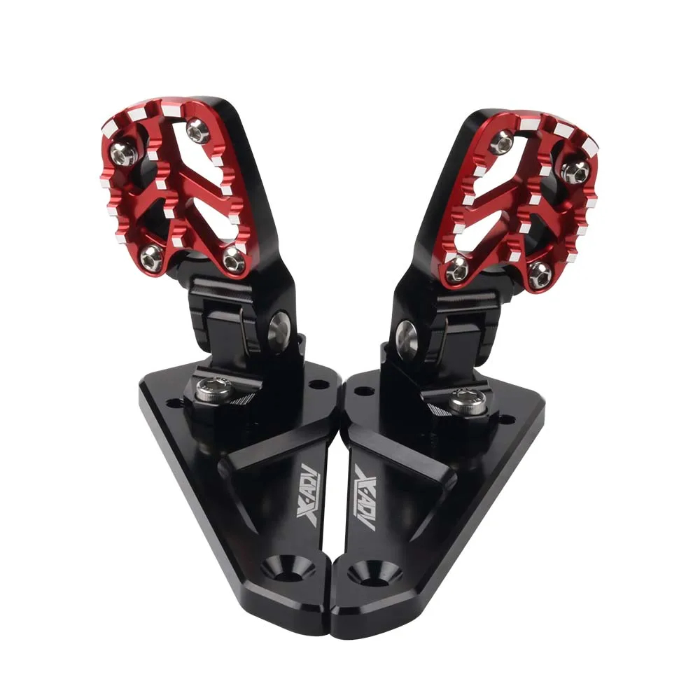 Voor HONDA X ADV 750 2021 Voetsteun XADV 750 XADV750 2024 2022 2023 Voetsteun Voetsteunen Passagier Voetpedaal Opvouwbaar