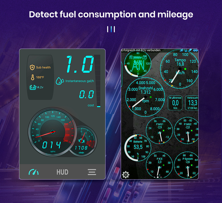Junsun pour autoradio Scanner automatique mini ELM327 Bluetooth OBD2 adaptateur outil de Diagnostic de voiture outil de numérisation