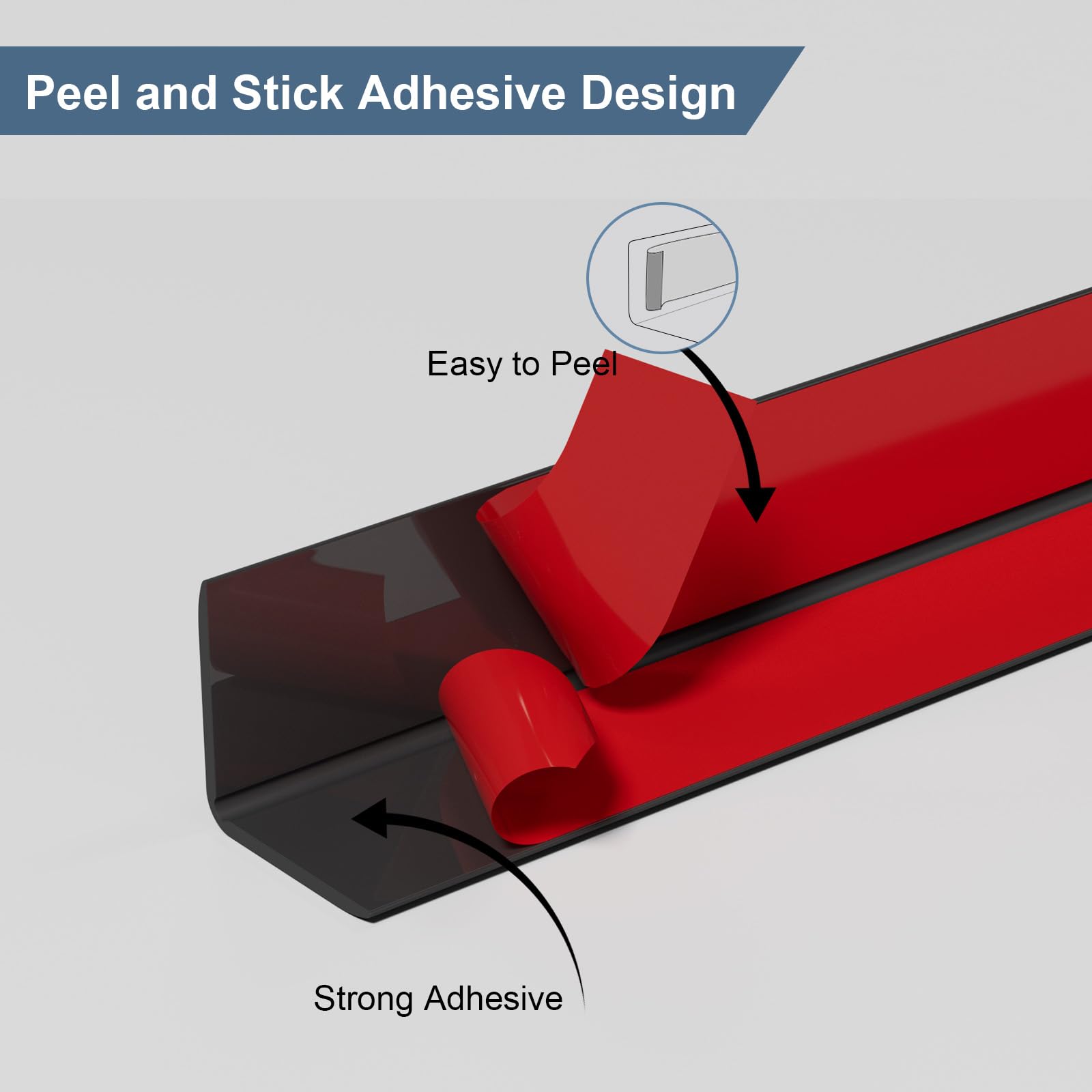Flexible Wall Corner Protector, Self Adhesive Wall Corner Guard&Edge Protector, Thickened Corner Moulding Trim