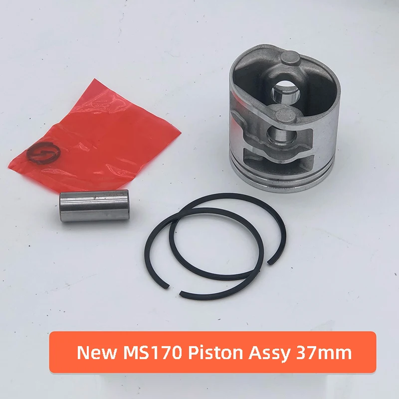 37 มม.และ 38 มม.แหวนลูกสูบ ASSY Fit สําหรับ STIHL ใหม่ MS170 MS180 MS 170 180 017 018 สวนเครื่องมือเบนซิน Chainsaw เปลี่ยนชิ้นส่วน