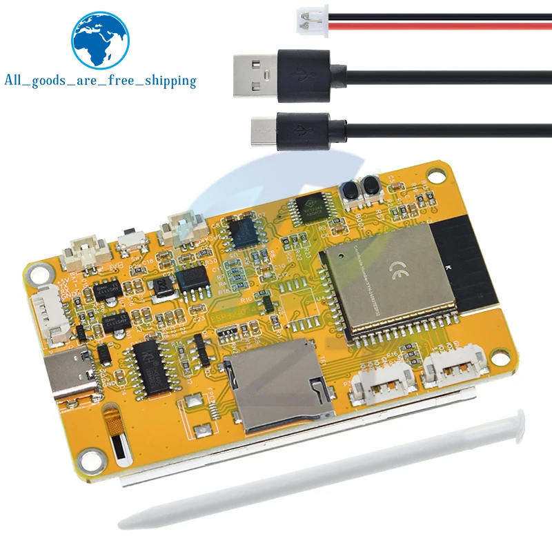 TZT ESP32 LVGL WIFI&Bluetooth Development Board 2.4 inch LCD TFT Module 240*320 Smart Display Screen With Touch WROOM