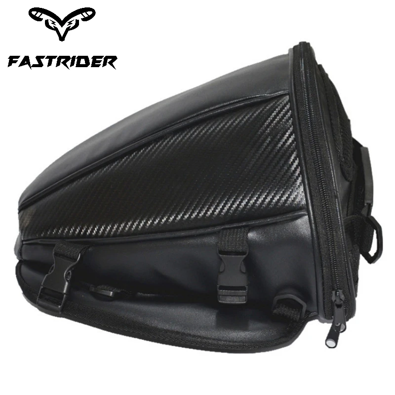 Bolsa trasera impermeable para motocicleta, equipaje deportivo, sillín, bolsa trasera para motocicleta, Scooter, asiento trasero lateral
