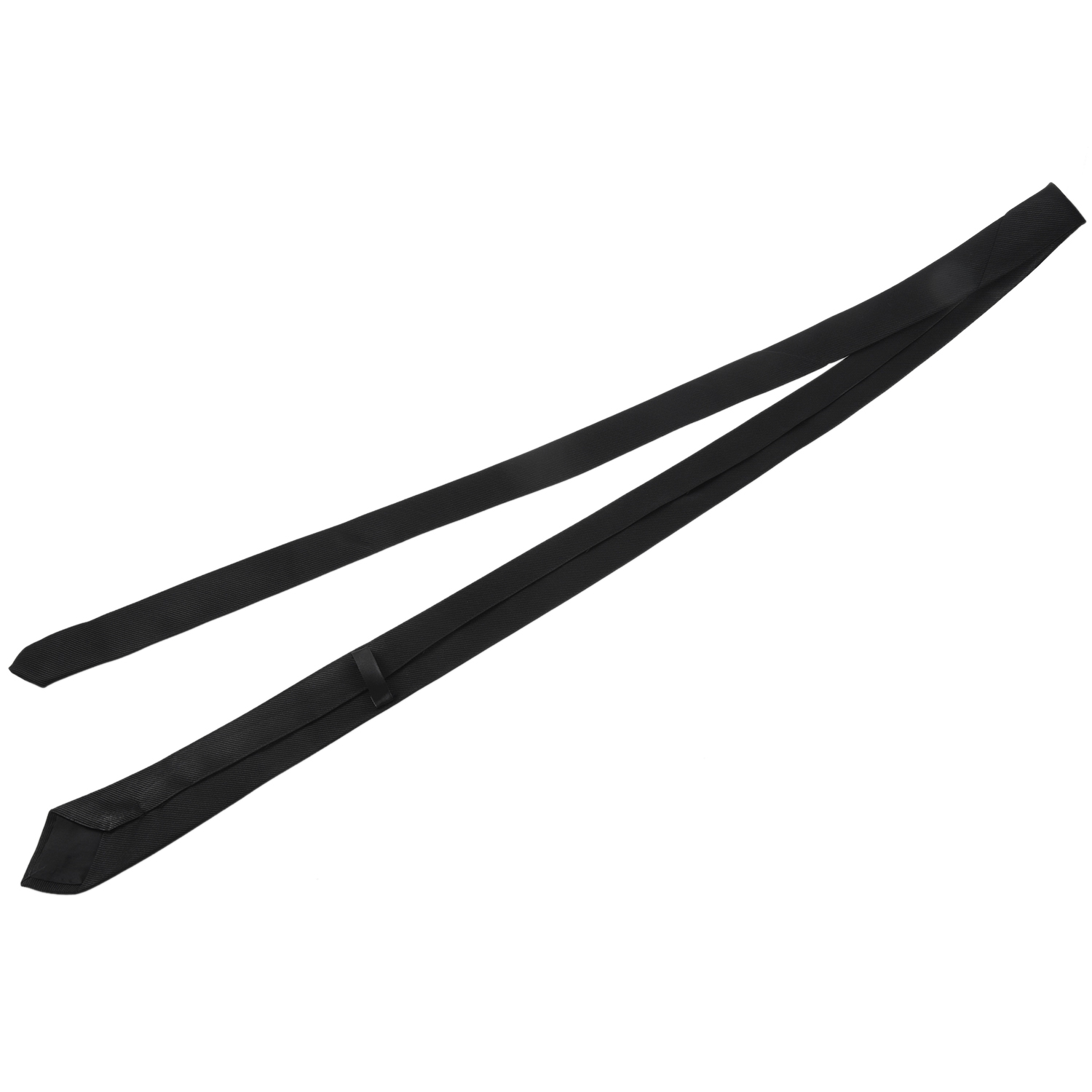 2 "breites Muster selbst binden dünne Krawatte schwarz für