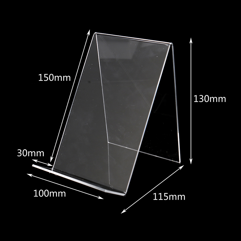 1 Stück Acryl Buchständer Fotorahmen Broschüre Kunstwerk Halter Organizer