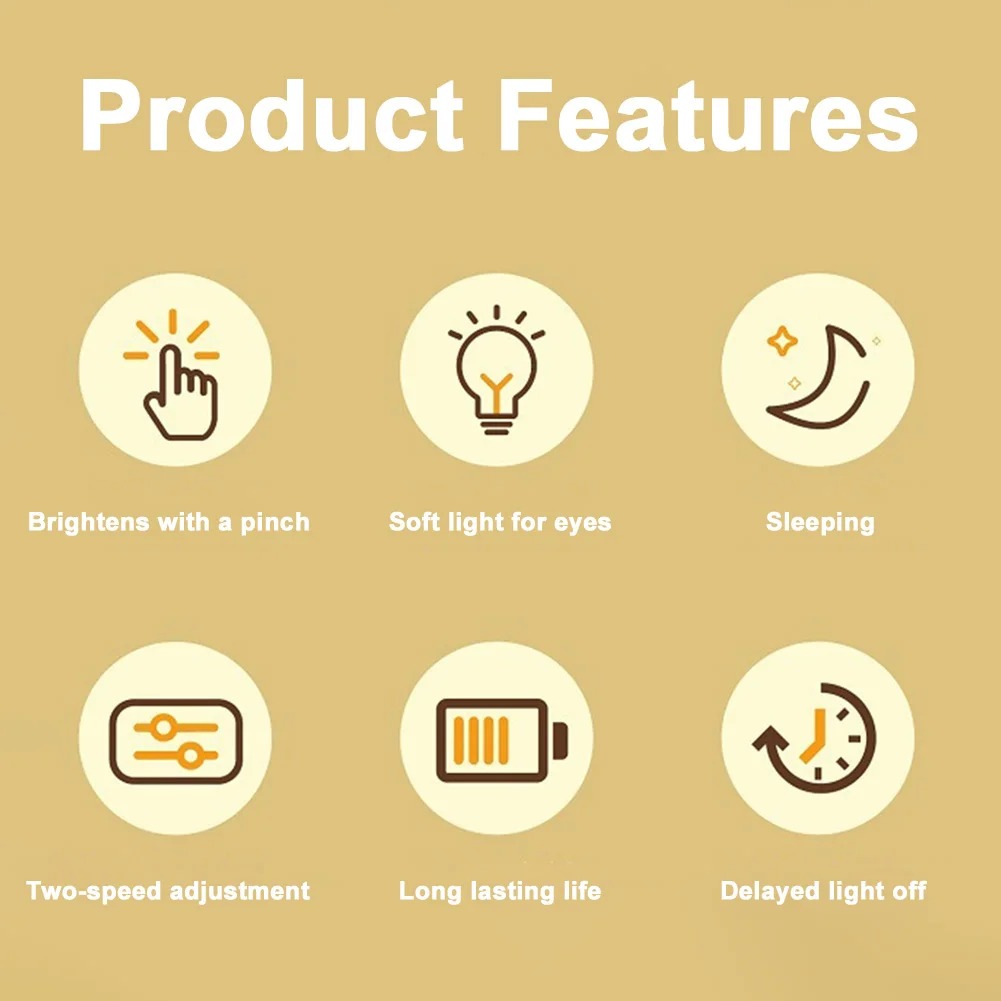 Cute Capybara Night Light Novelty Dimmable Nursery Nightlight Rechargeable Touch Lamp Silicone Pat Lamp for Kids Room Decor