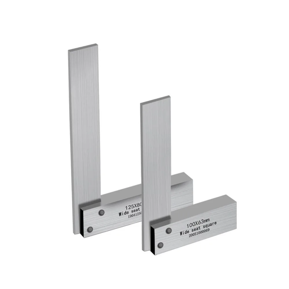90 Degree Right Angle Engineer Set Precision Ground Steel Hardened Angle Ruler Carbon Steel Machinist Square