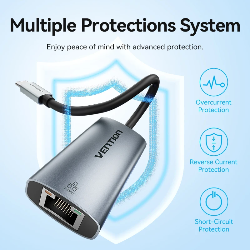 Венеция Новый! 1000 Мбит/с USB A C RJ45 Сетевая карта USB Lan RJ45 Ethernet-адаптер для ноутбука MacBook Xiaomi Switch Windows USB Lan