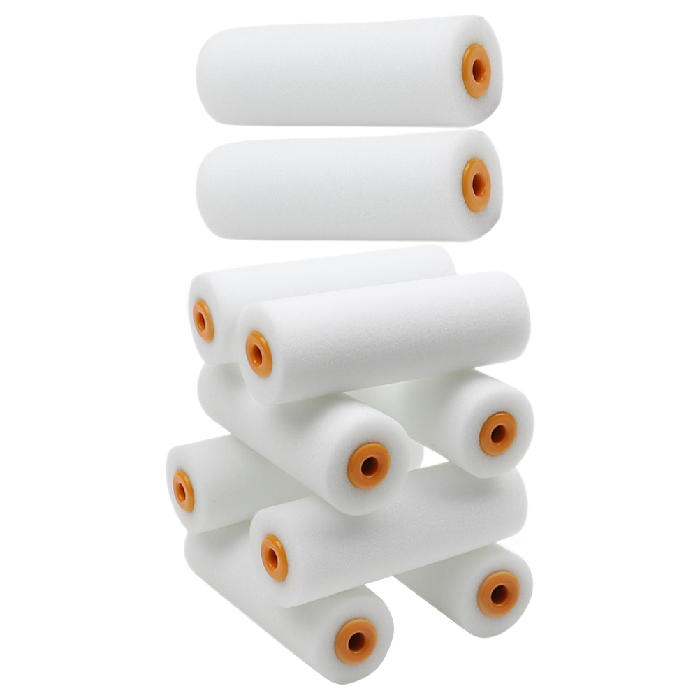 10.5cm Sponge Paint Foam Paint Roller Sleeves Sponge Paint Foam Paint Roller Sleeves Nap Replacement Painting Brushes Handle