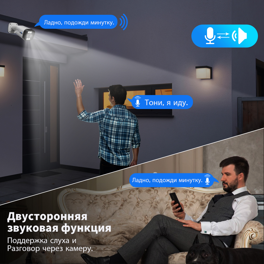 HB718 5Мп 4К 8Мп POE