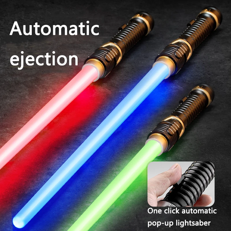 Nowy miecz świetlny LED miecz laserowy Rave Cosplay kij świetlny prezenty dla dzieci fajna zabawka Force FX FOC Blaster zabawki