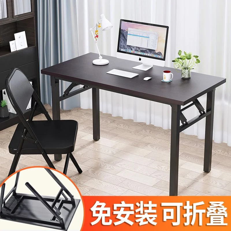 Casa quarto mesa do computador mesa de estudo dobrável simples escritório mesa de escrita econômica mesas portátil mesa gamer