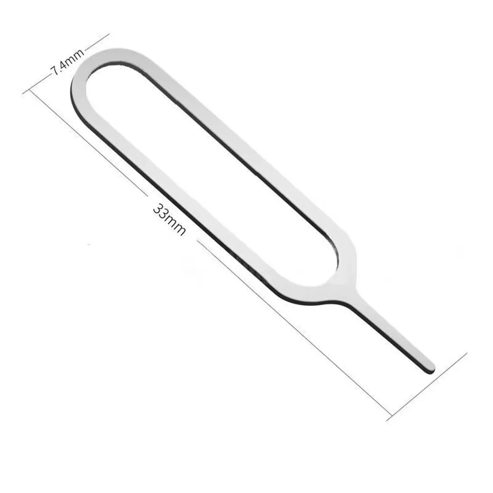 5000Pcs Eject Sim Card Tray Open Pin Needle Key Tool Sim Card Tray Pin Eject Tool Uniwersalne akcesoria do kart SIM do telefonów komórkowych