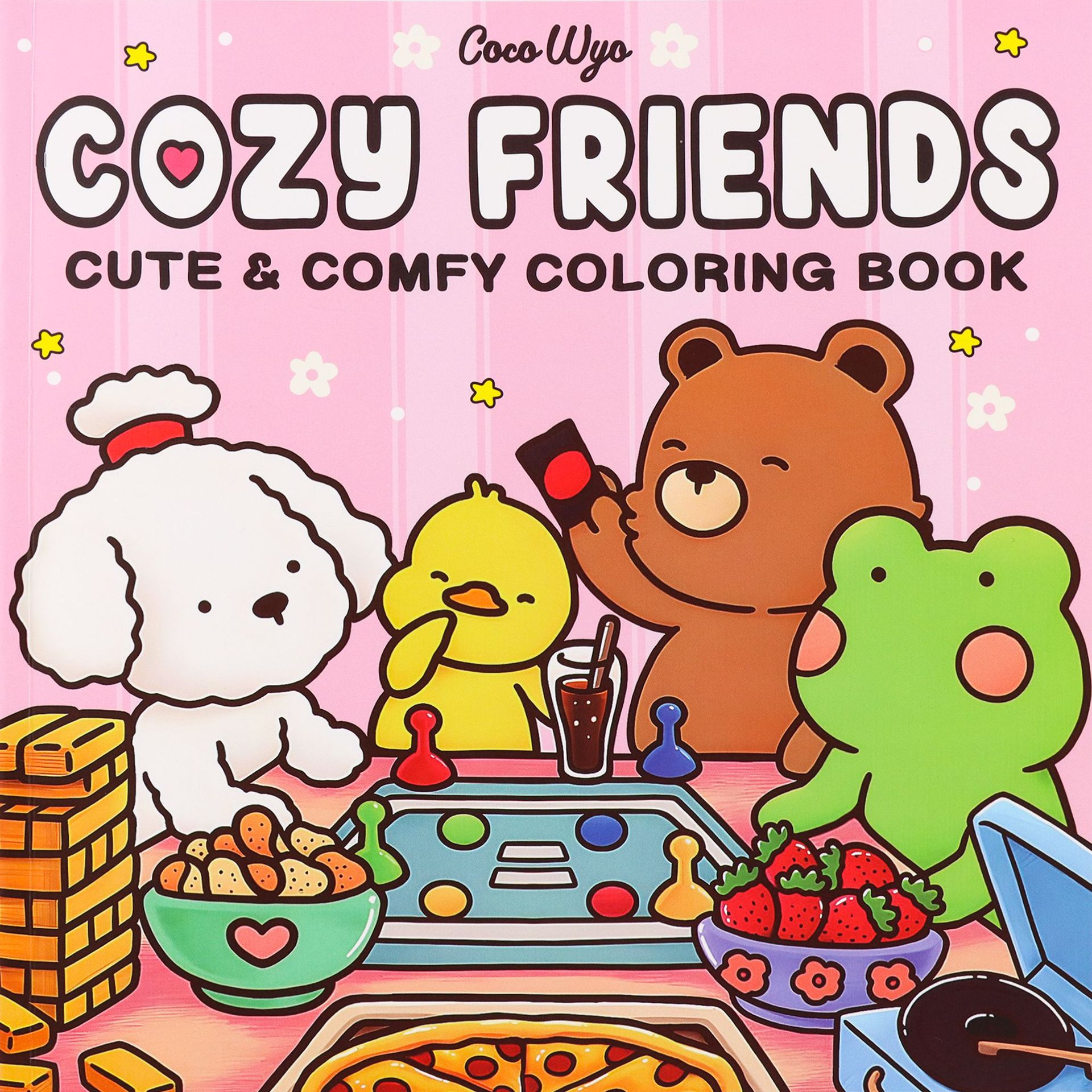 NEW-Spooky Cutie Coloring Book For Adults And Teens Featuring Adorable Creepy Creatures Cozy Hygges Moments For Relaxation Gift