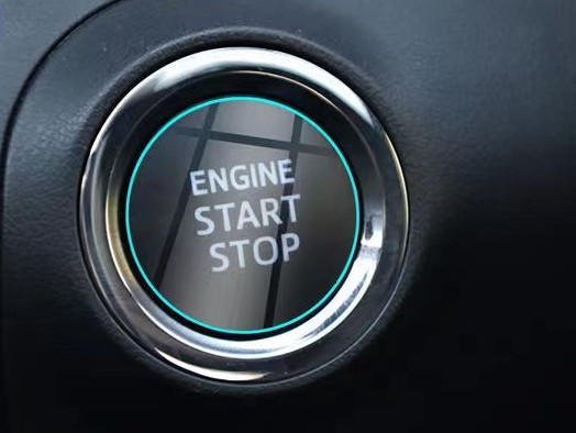 Car Start Stop Button Protective Film Sticker for SEAT Ibiza Leon Cupra E-Racer Ateca Formentor FR