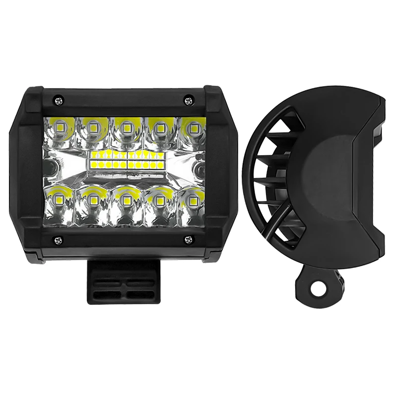 12v 60w barra de led offroad spot inundação combo barra de luz led luz de trabalho para caminhão carro suv atv utv 4wd faróis led