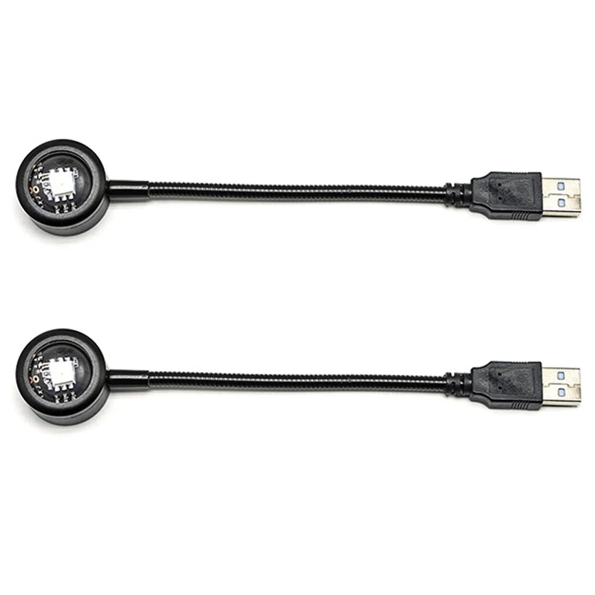 A72P 2X LED USB Sunset Lamp Night Light Projector Birthday Decoration Portable Mood Light for Bedroom Living ,Rainbow