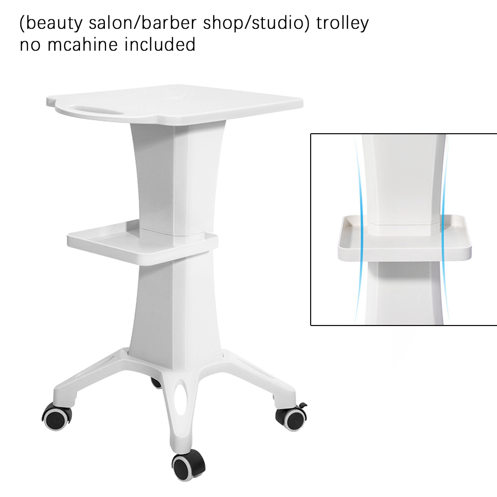Rollende Trolley Kar Schoonheidssalon Spa Stand Voetstuk Stille Wiel Apparatuur Stand Wiel Kapper Winkel Plank Kar Apparatuur