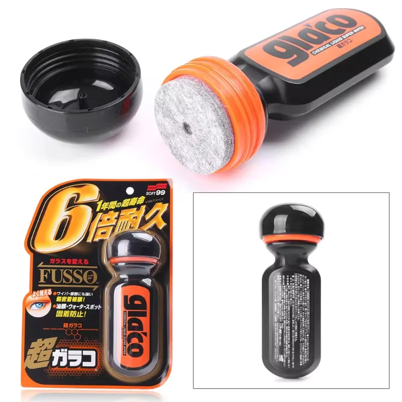 70ml soft99 acessórios para carro universal jdm ultra soft99 glaco longo último vidro para-brisa de carro à prova d'água agente à prova de chuva