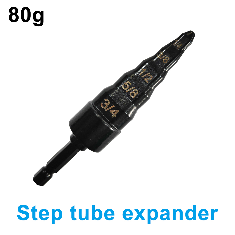 Britse 6-in-1 koperen buis stapboor elektrische expansiekop onderhoud airconditioner uitbreiden pijp gereedschap boormachine accessoire