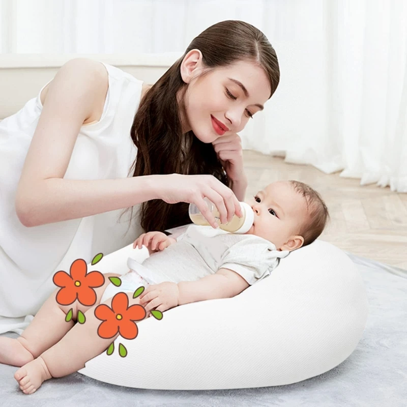 Gối Điều Dưỡng Tay Thoáng Khí Cho Con Bú Đệm Vỏ Gối Bọc A2UB