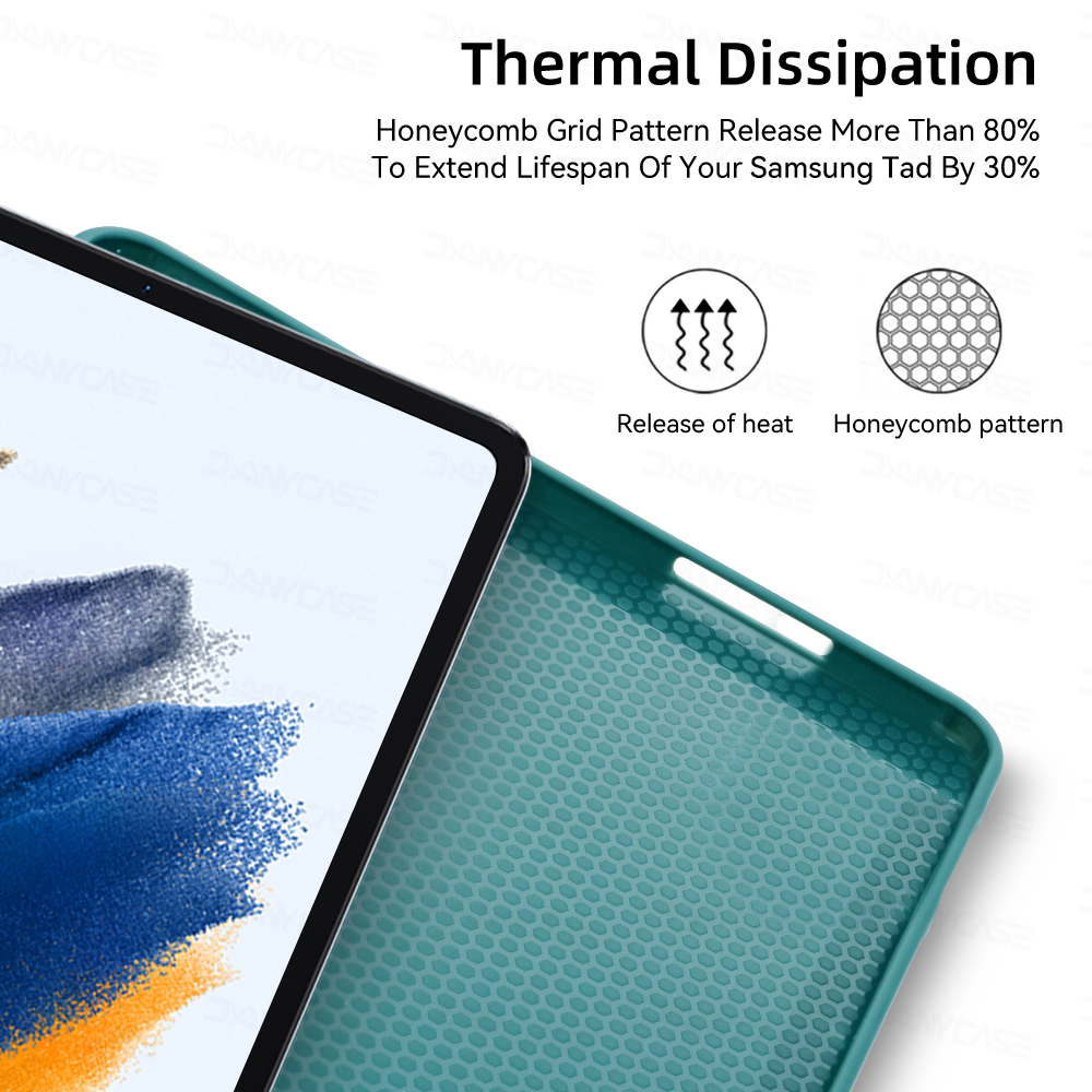Capa para 2021 samsung galaxy tab a8 x205 x200 10.5in pu tablet capa de couro inteligente funda acordar do sono suporte