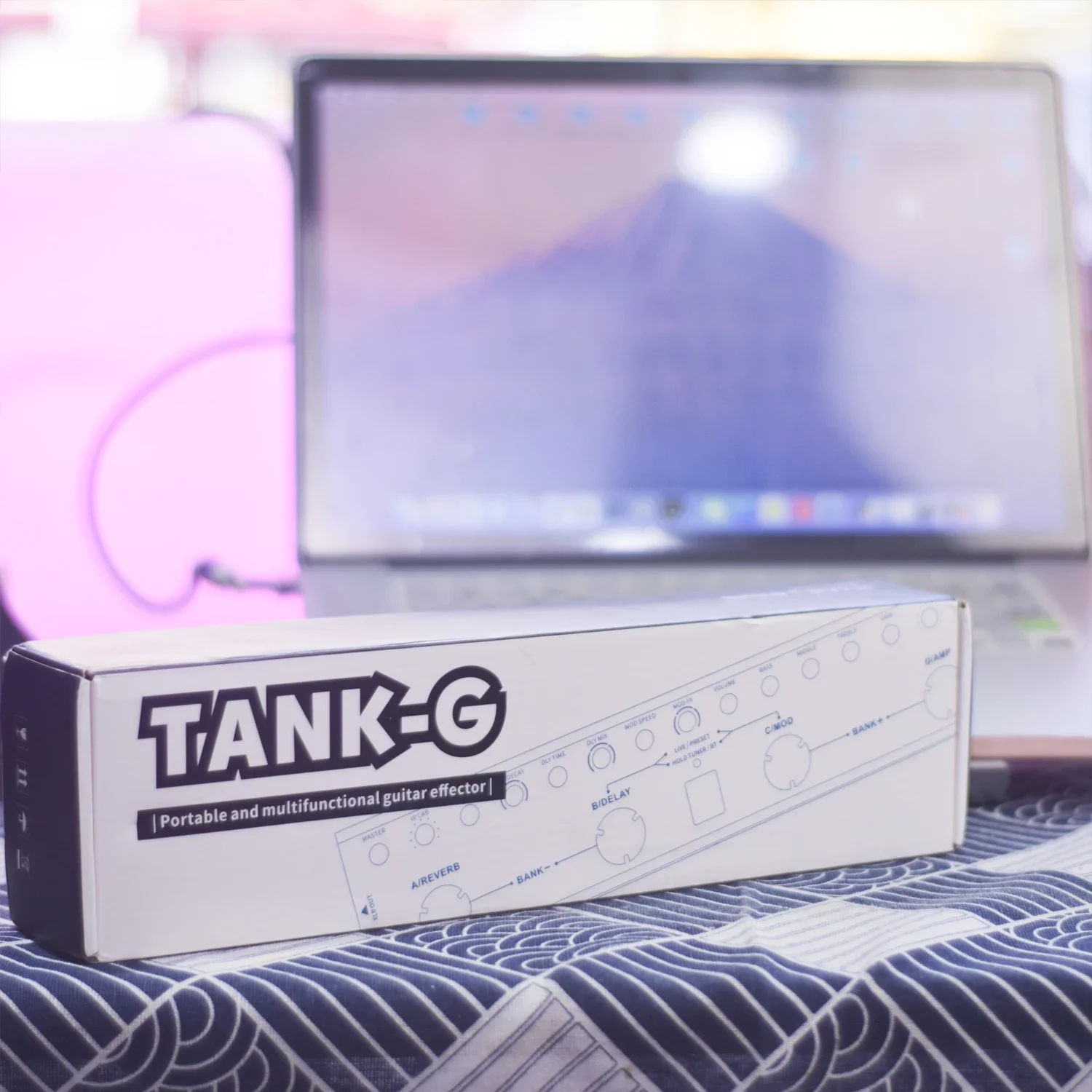 M vave Tank G Pure Digital Multi Effects Guitar Pedal Effector Reverb Delay MOD AMP Built in Rechargeable Lithium Battery