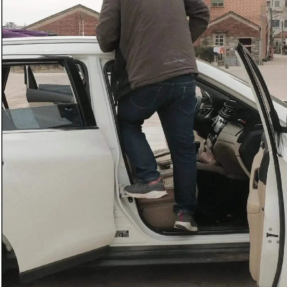 1pc Auto Fuß Pedal Aluminium Tür Pedal Universal Mini Hilfs Pedal Oberen Dach Pedal Pedal Pedal Auto Zubehör