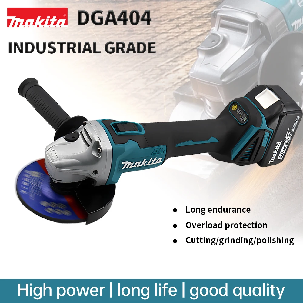 Makita 18V แบตเตอรี่ 125mm100mm M14 Brushless เครื่องบดมุมเครื่องตัดขัดไร้สายไฟฟ้าเครื่องบดมุมเครื่องมือ