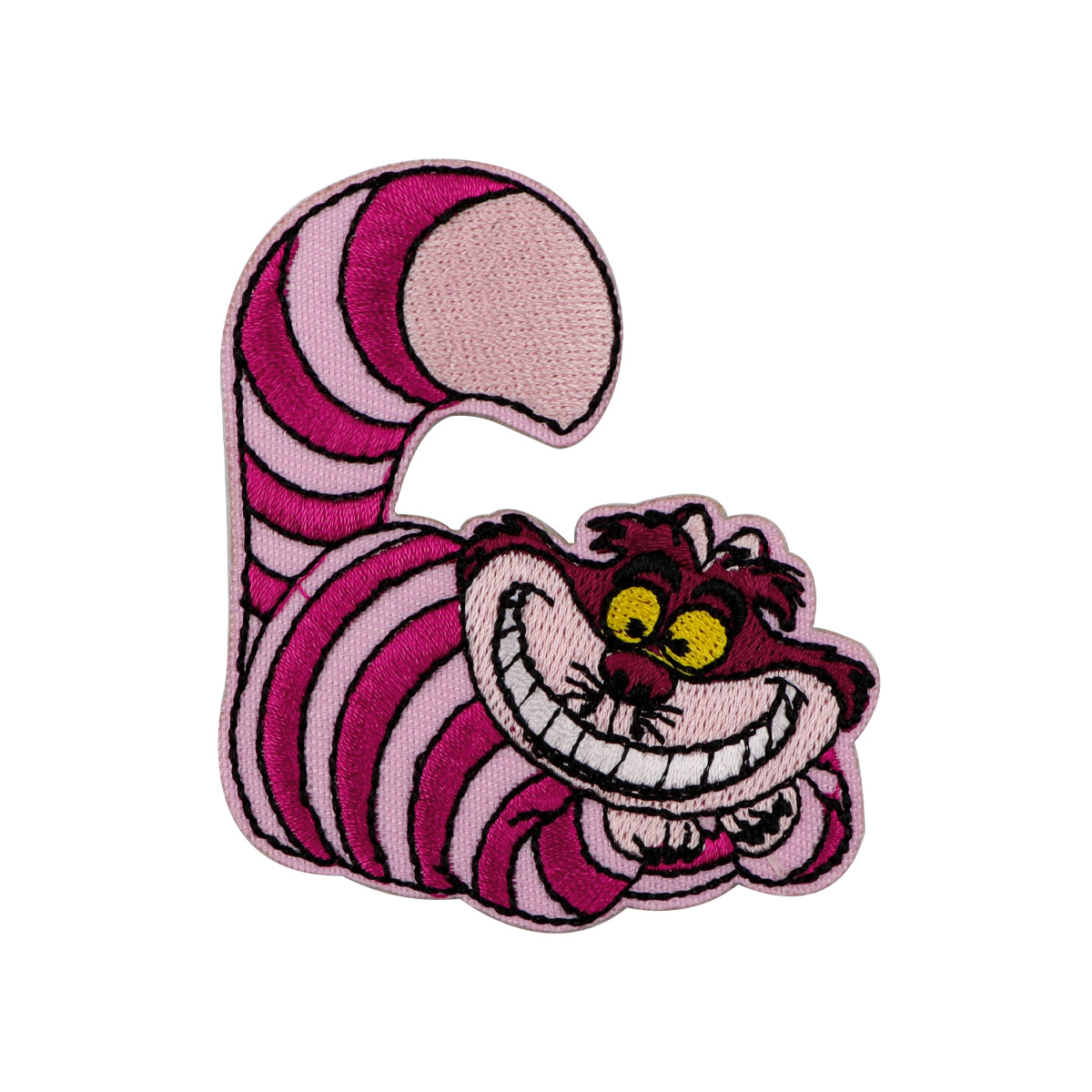 Kawaii cheshire cat diy besticktes Eisen auf Patches Abzeichen Patchwork Näh applikation Jacke Rucksack Abzeichen