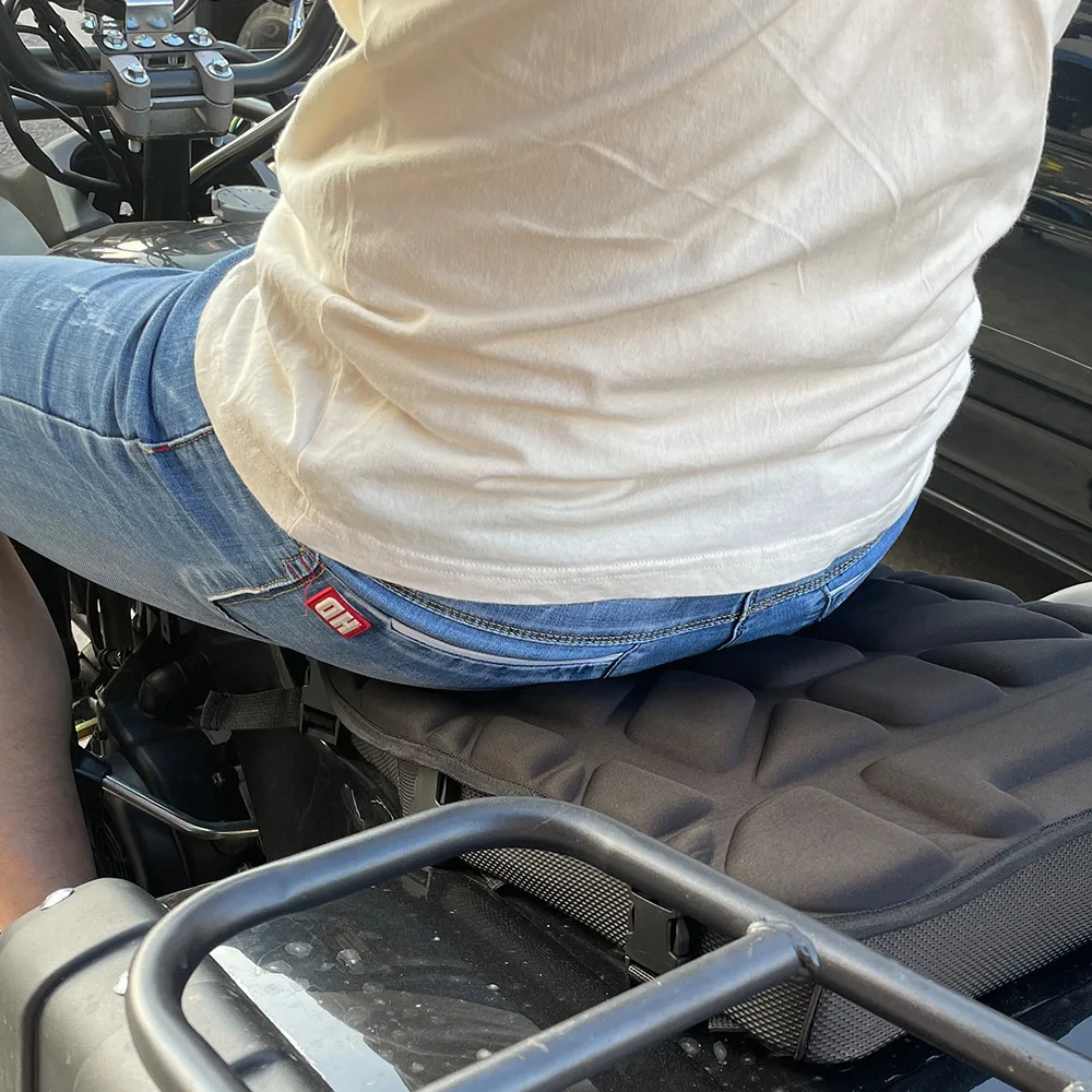 ATV Cushion Universal Beach Motorcycle Seat Cover ATV All Terrain SUV Cushion Summer Sun Protection and Ventilation