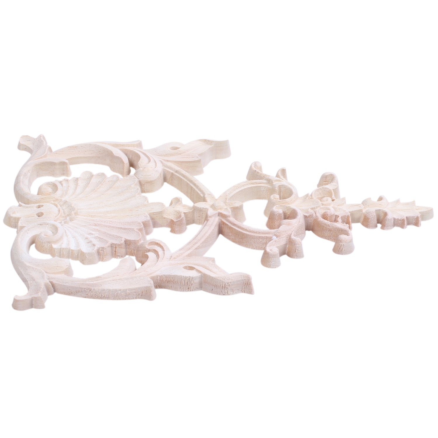 1X Vintage-Möbel aus Gummiholz mit geschnitzter Applikation