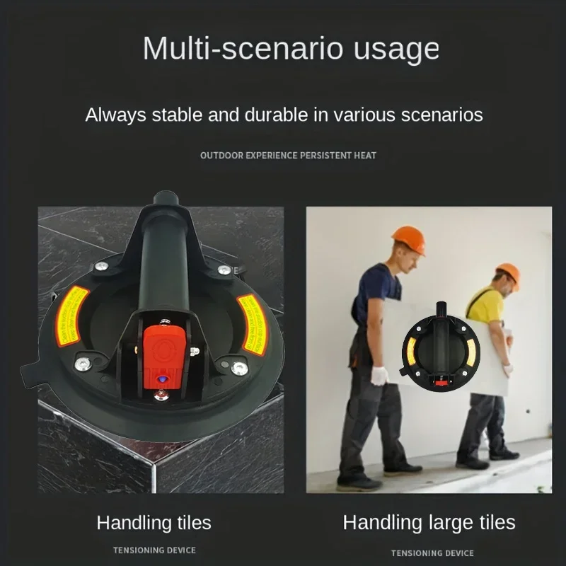 8 Inch Vacuüm Zuignap 220Kg Met Koperen Handvat Ventosas Para Vidrio Heavy Duty Lifter Voor Granieten Tegelglas Handmatig Tillen