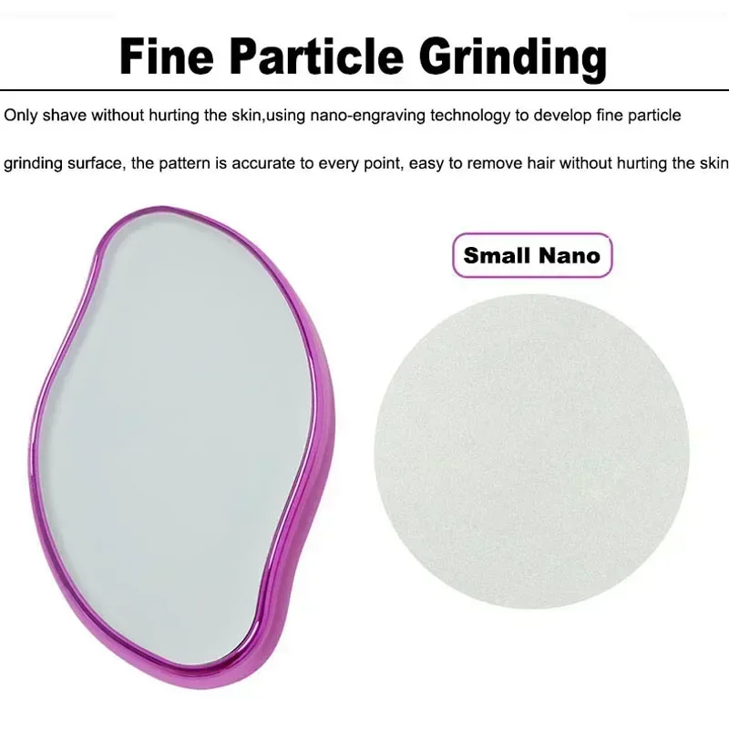Kamień do depilacji Depilator Gumka do depilacji Magiczna gąbka do depilacji Bezbolesny efekt Epilator do twarzy i ciała