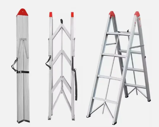 Escalera doméstica de aluminio de diseño personalizado para sitios de construcción