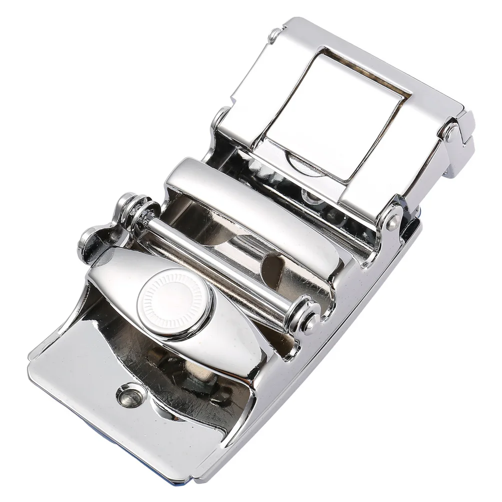 Hebilla de cinturón de aleación para hombre, hebilla automática de negocios, ajuste de 3,5 cm de ancho, cinturón de trinquete no poroso, alta calidad, nueva moda