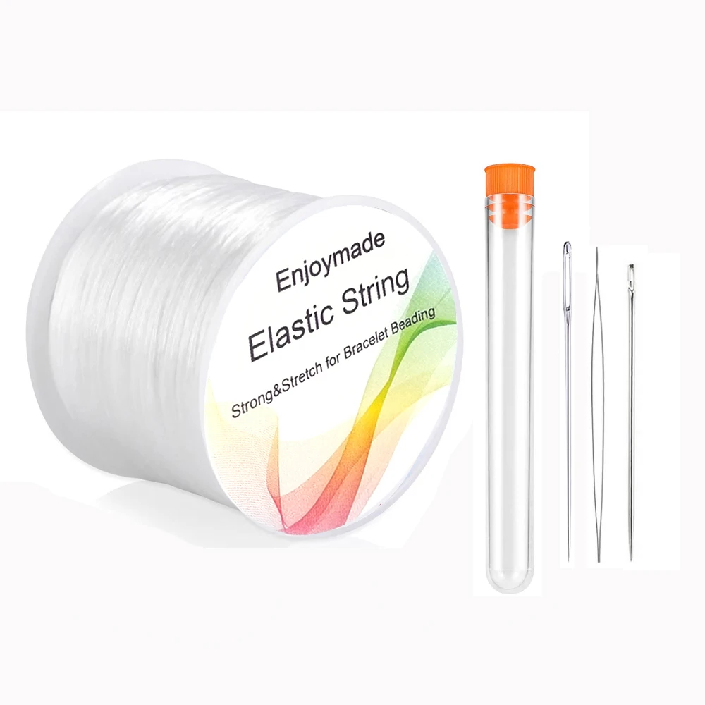 Cuentas elásticas del cordón elástico de la cuerda de la pulsera para la fabricación de joyas y la fabricación de collares de la pulsera
