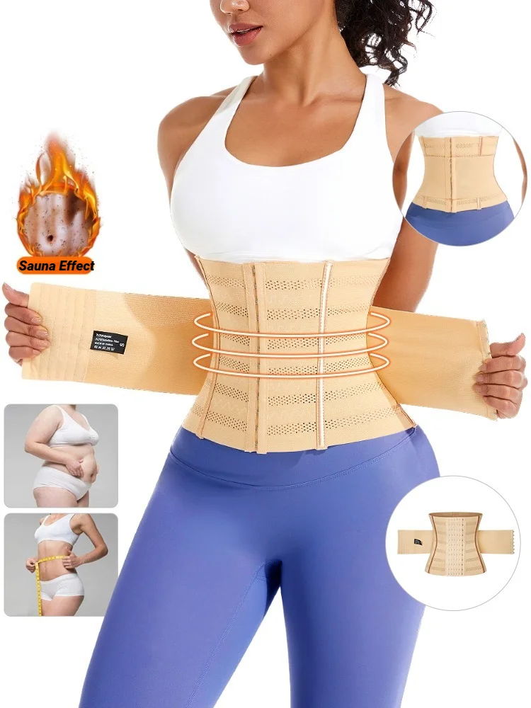Faja moldeadora de cintura adelgazante para mujer, ropa moldeadora, Control de barriga, faja moldeadora de cuerpo, fajas de compresión de grasa, corsé firme