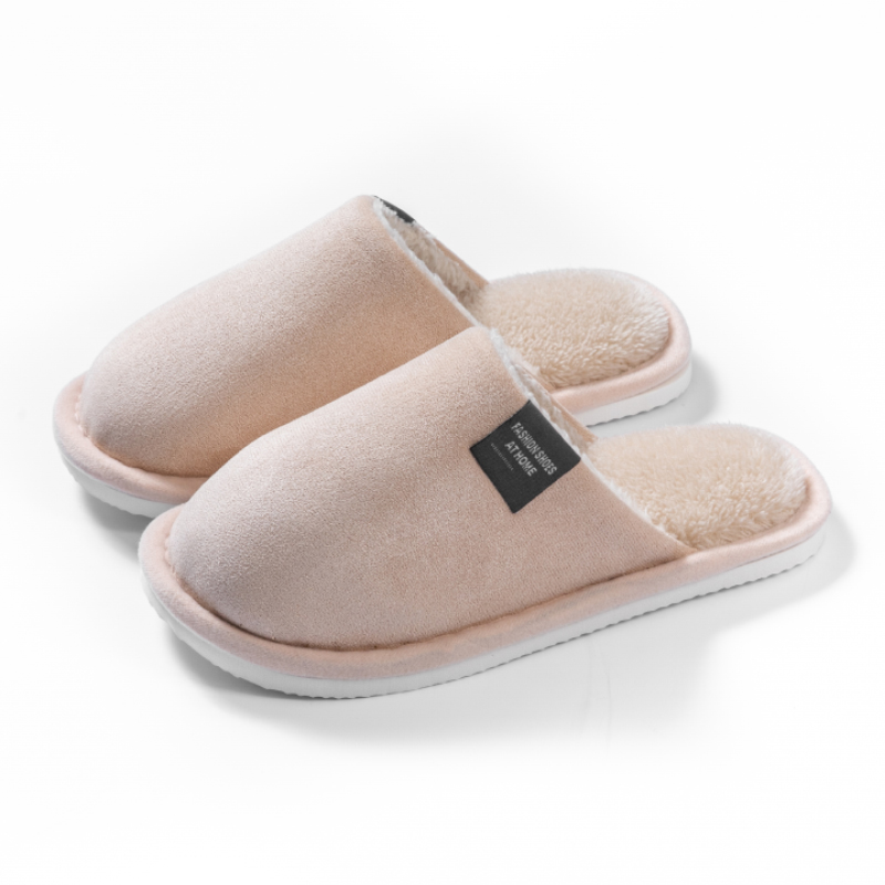 Nova tendência inverno casal interior antiderrapante para homens mulheres flip flops chinelos quentes casa slides quarto casual sapatos de conforto macio