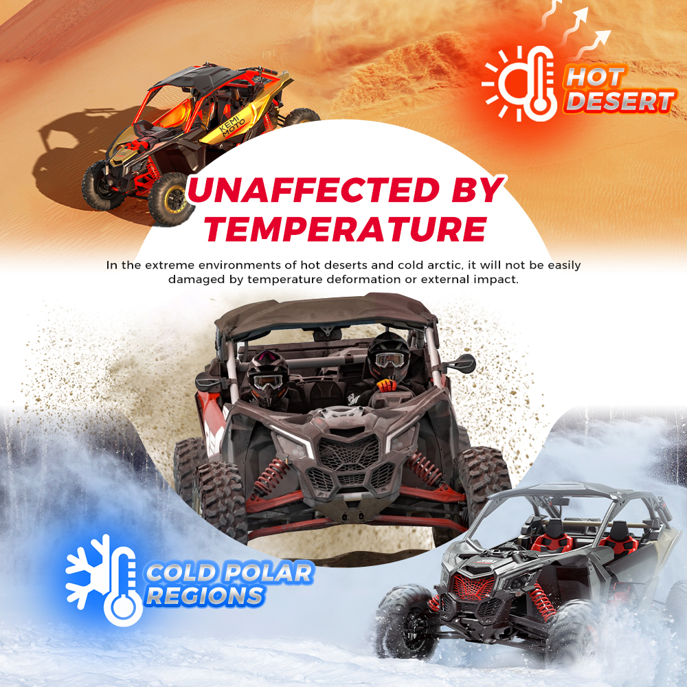 Maverick X3 UTV Frontscheinwerfer-Abdeckungsverkleidung für Can-am X3 MAX R RR 4x4 XDS XMR XRC DS Turbo DPS 2017-2025