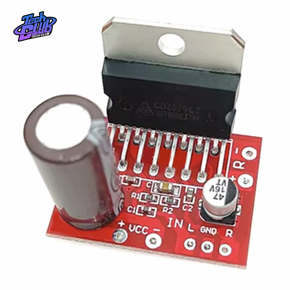 Amplifiers Audio Amplificador TDA7379 CD7379 Power Amplifier Board 38W X 2 DC Stereo Amp Dual Channel High Power Stereo Board