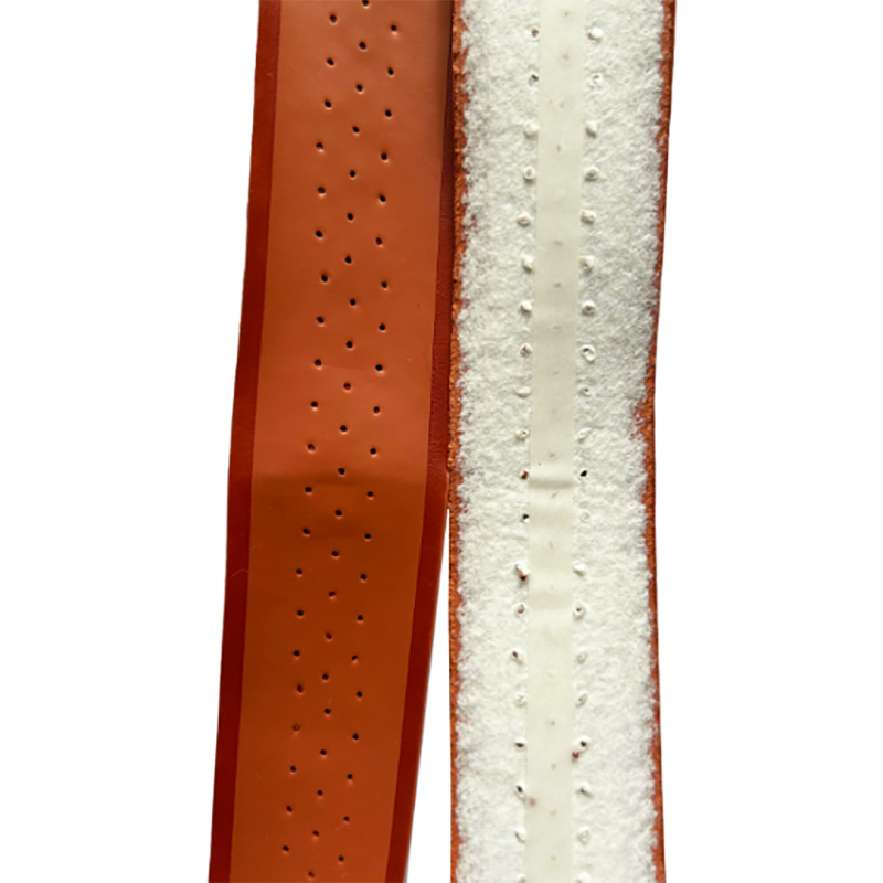 Nova zasia perfurada couro do plutônio sweatband tênis badminton raquete overgrip resistente ao desgaste antiderrapante 2/4 pçs
