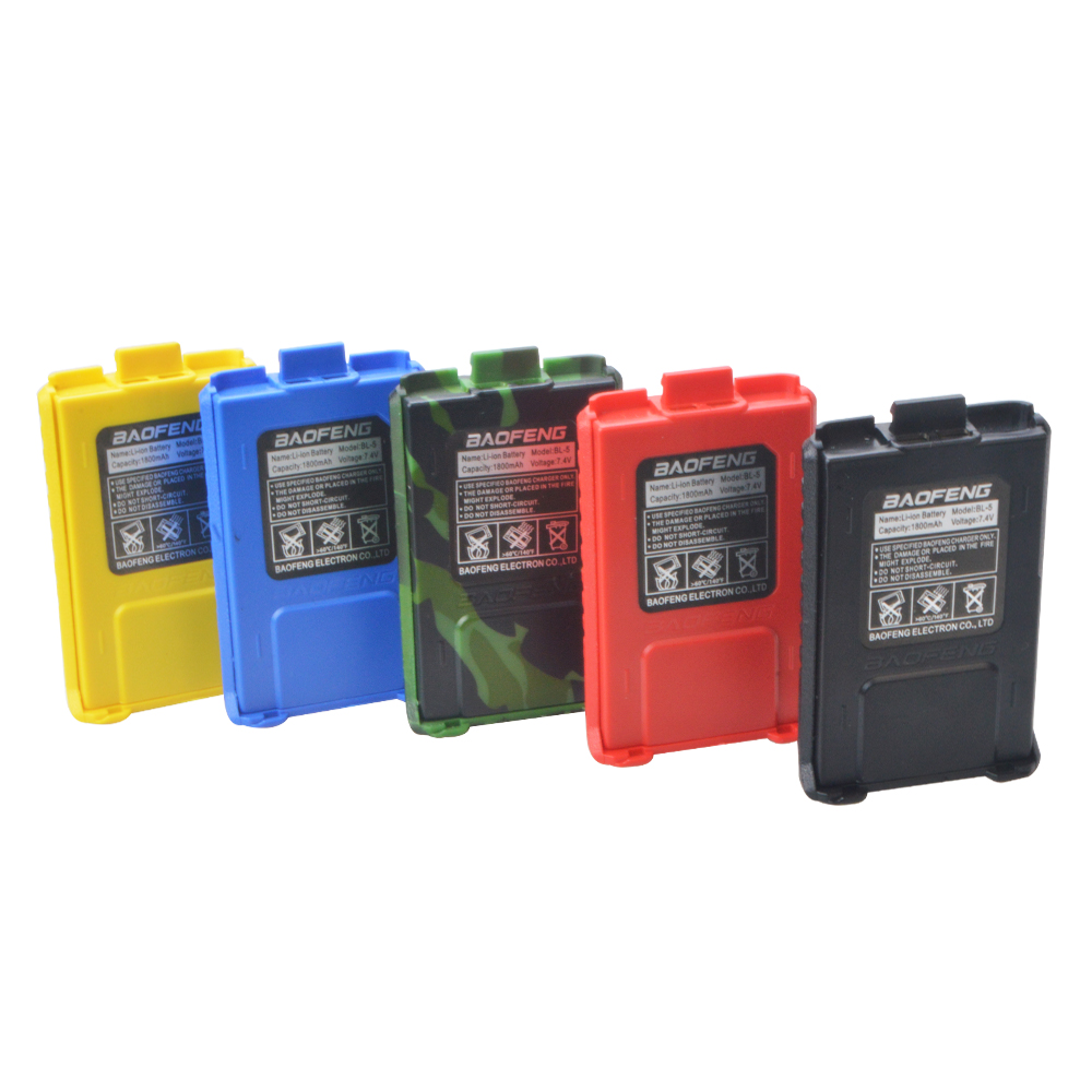 Walkie Talkie Baofeng UV-5R Series BL-5 DC7.4V 1800MAH Rechargeable Li-ion Replace Battery Pack
