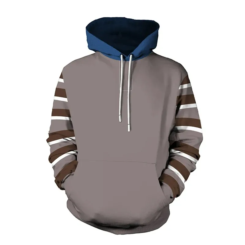 Creepypasta-Sudadera con capucha 3d para hombre, disfraz de Cosplay, chaqueta de Ticci, disfraz de Anime, Jersey informal de otoño, talla grande, Whol