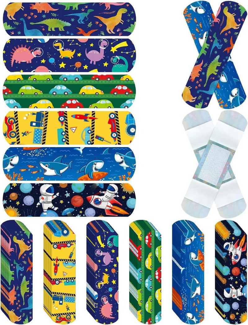 40 unids/set 50 unids/set 60 unids/set tirita de dibujos animados parche para vendaje de heridas yeso para niños cinta de piel vendajes adhesivos de primeros auxilios
