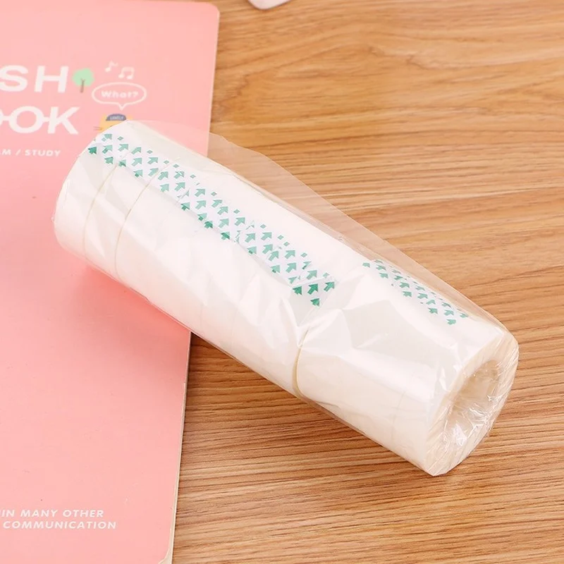 5 ม้วนเทปโปร่งใส 20 มม.Non-เครื่องหมายเทปซ่อม DIY บรรจุภัณฑ์เครื่องมือโรงเรียนสํานักงานบ้านบรรจุภัณฑ์ตัดเทปโปร่งใส