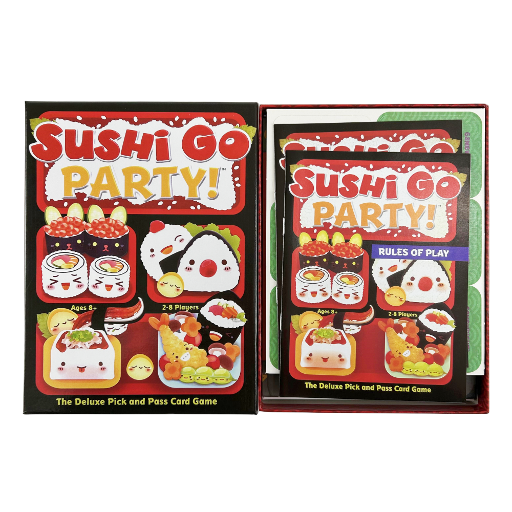 การ์ดเกมรวบรวมครอบครัวซูชิ Go Party, เกมไพ่แสนสนุก, สํารับกระดานปาร์ตี้