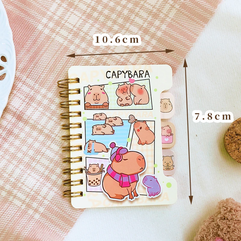 Accessori per ufficio di cancelleria kawaii Materiale scolastico Mini taccuino portatile Piccolo blocco note per appunti giornalieri Regalo di cancelleria per bambini